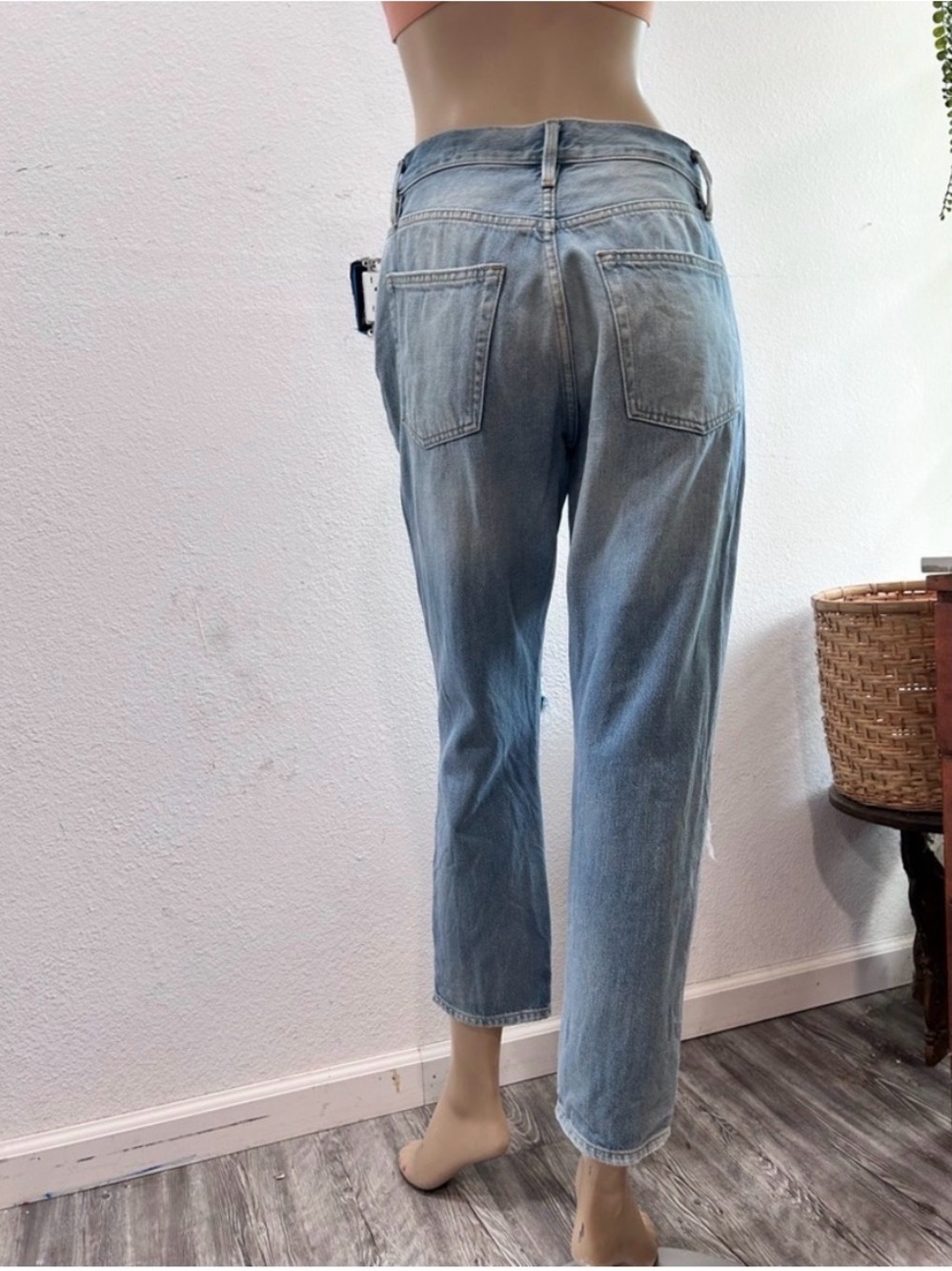 Frame Denim distressed Light Blue Jeans size:27 - Picture 14 of 16